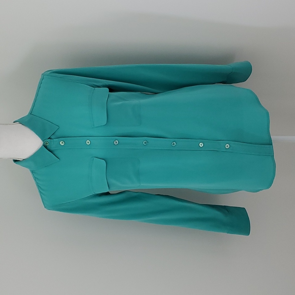 New no tag Equipment ladies blouse button down silk small